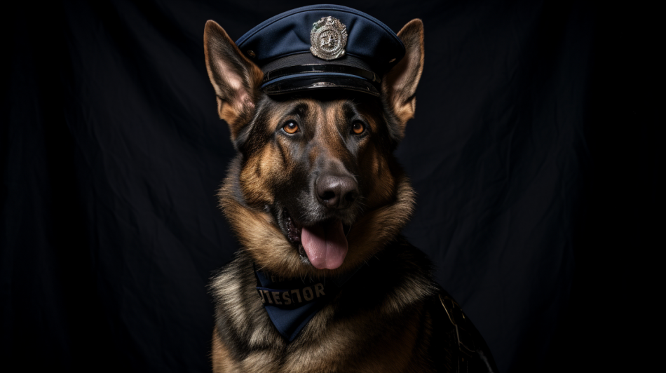 Por qué adoptar un perro policía jubilado