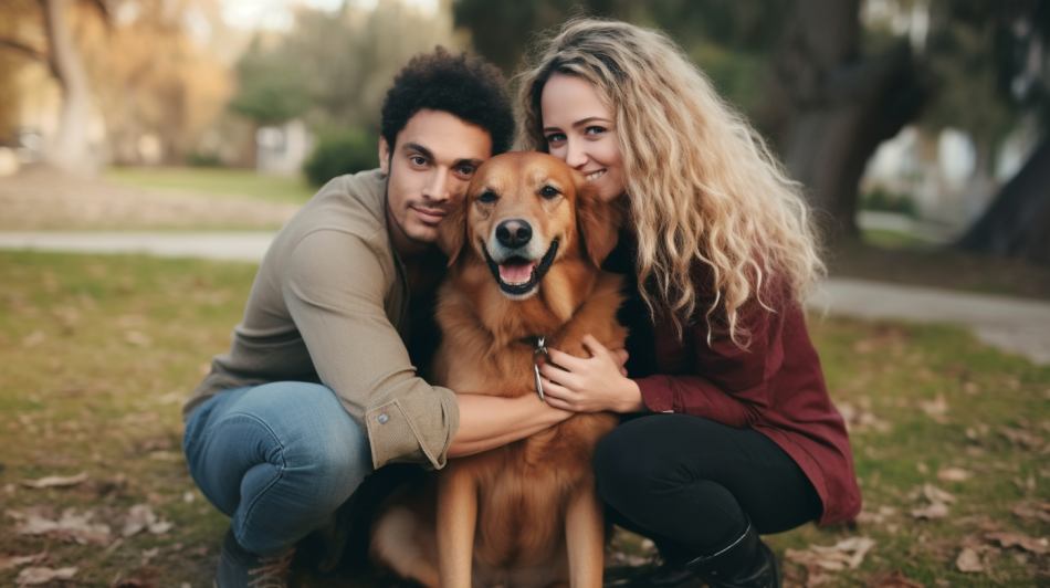 Por qué el perro estorba cuando nos abrazamos