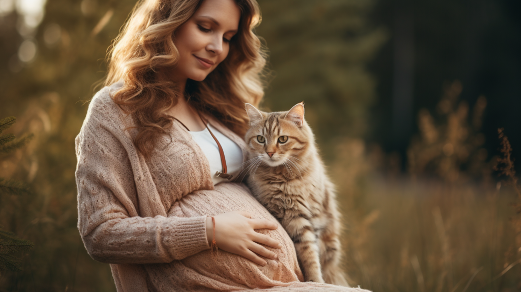 ¿Son peligrosos los gatos para una mujer embarazada?