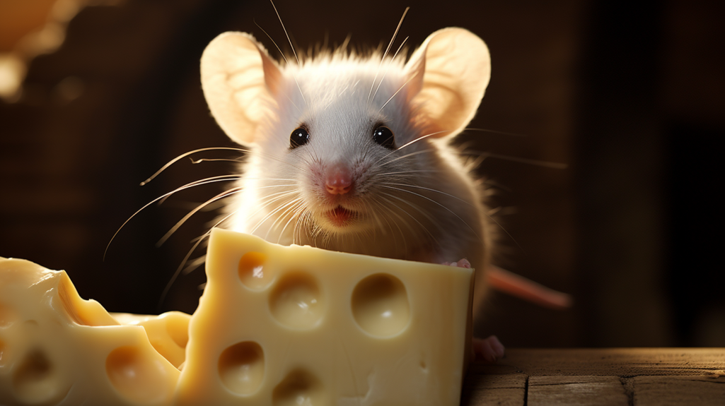¿Es cierto que a los ratones les gusta el queso?