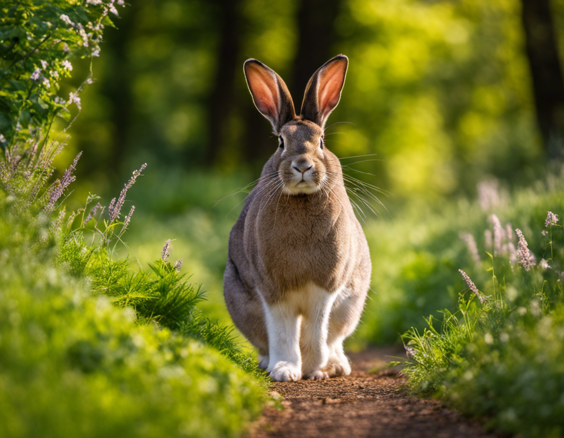 Características del conejo gigante de Flandes