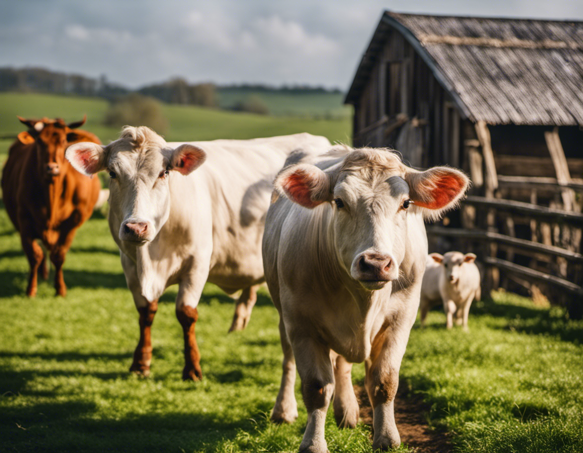 La lista completa de animales criados en la granja