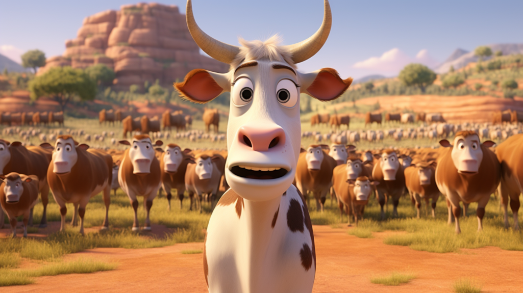 ¿Qué animales aparecen en la película «Zafarrancho en el rancho»?