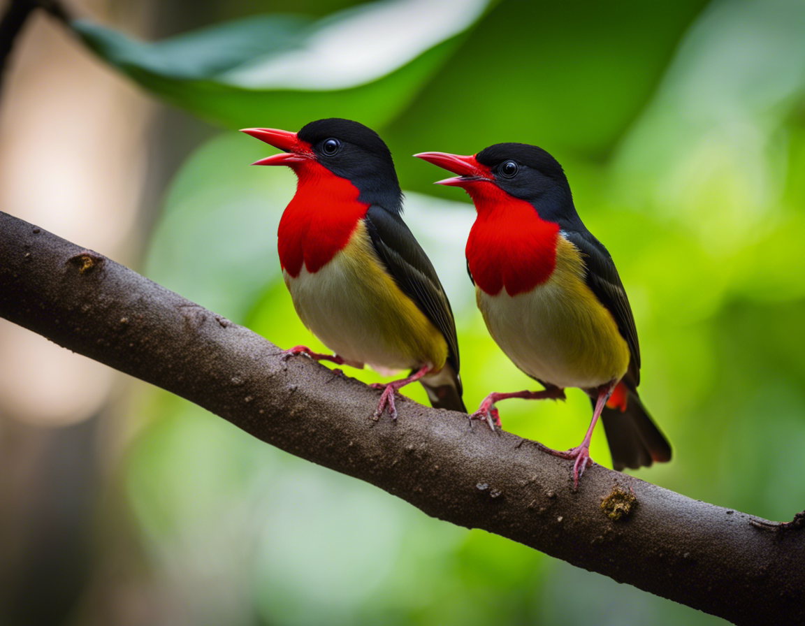 Todo sobre los Manakin, las aves que realizan espectáculos de danza durante el cortejo