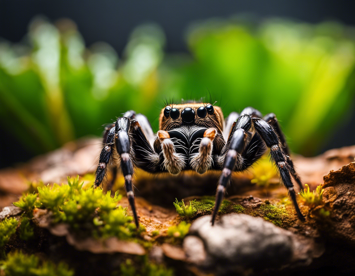 Cómo cultivar un terrario para arañas e insectos exóticos