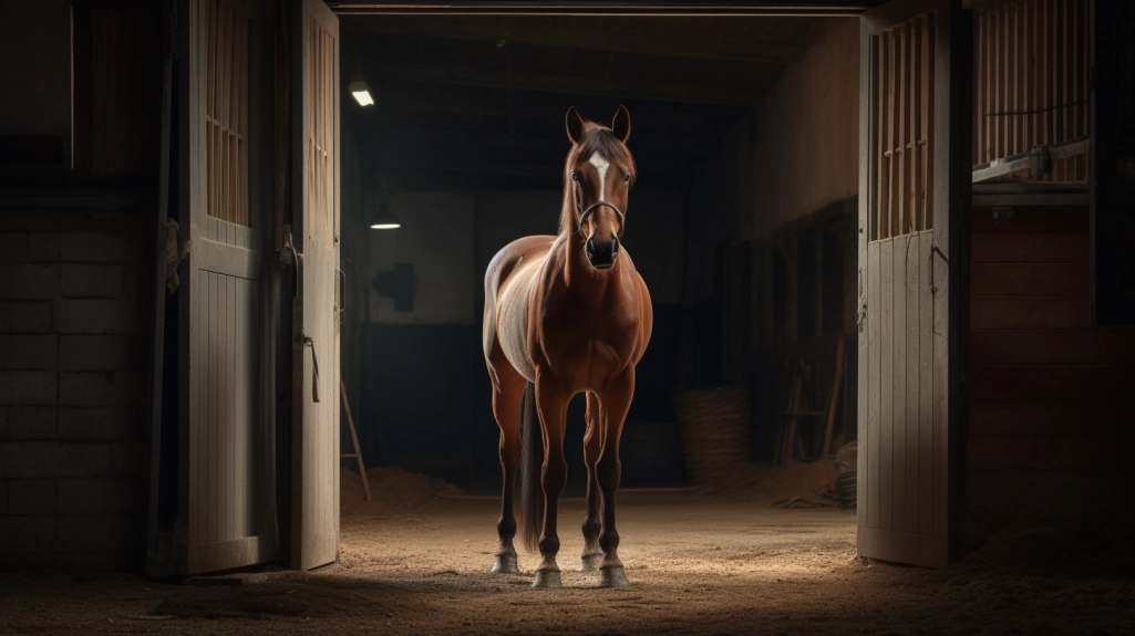 ¿Cómo duermen de pie los caballos?