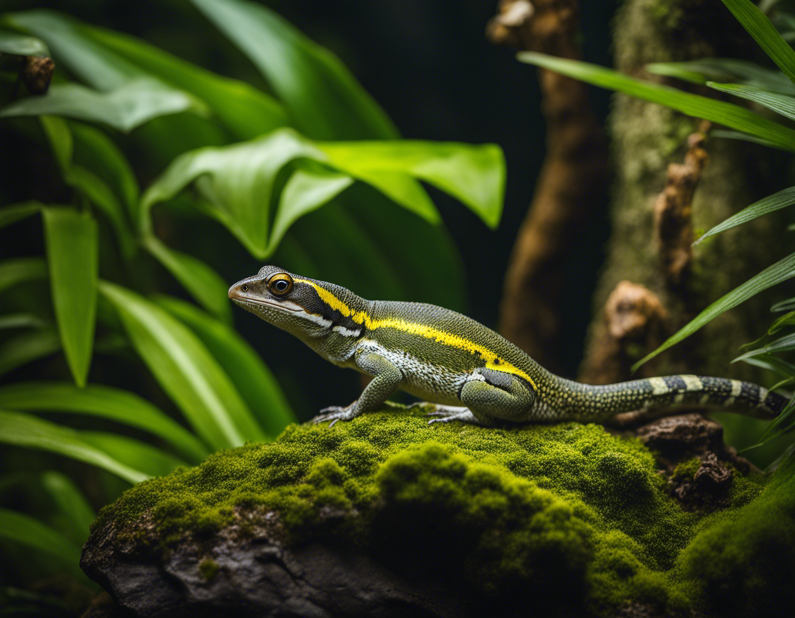 Cómo recrear vivarios naturales, hábitats realistas para animales de sangre fría
