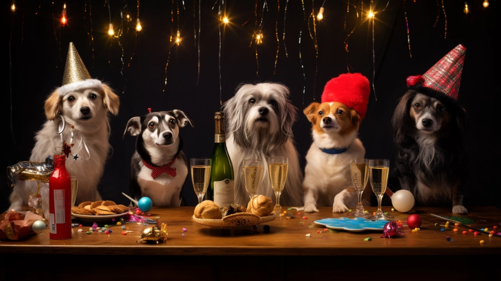 PetParty: Cómo celebrar la Nochevieja sin estrés con tus mascotas