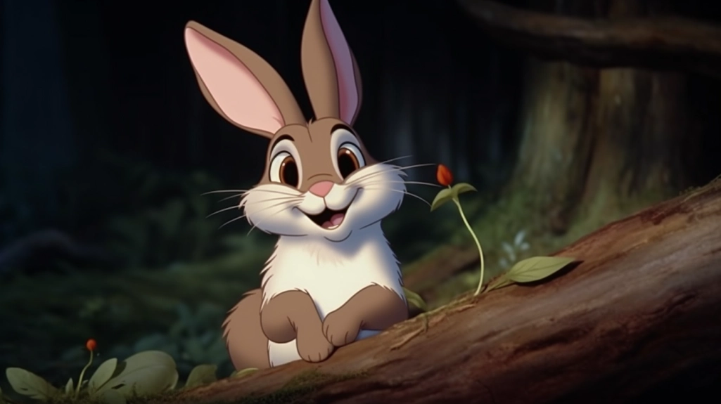 ¿Qué animales aparecen en la película Disney «Blancanieves y los siete enanitos»
