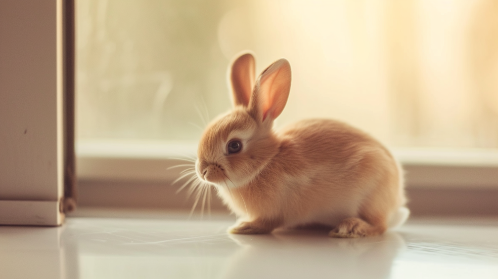 ¿Cómo no hacer que el conejo orine en casa?