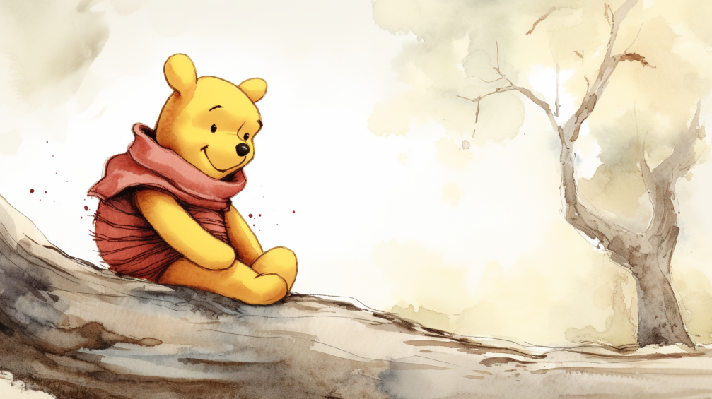 Los animales de la película «Las aventuras de Winnie the Pooh».