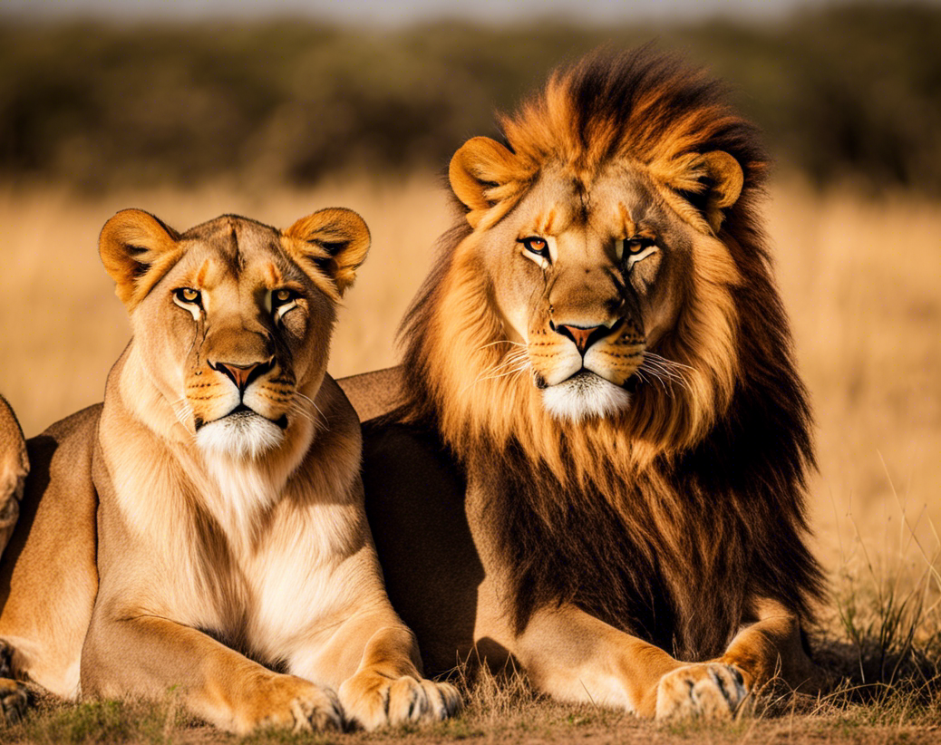 ¡Los leones tienen mucho sexo!