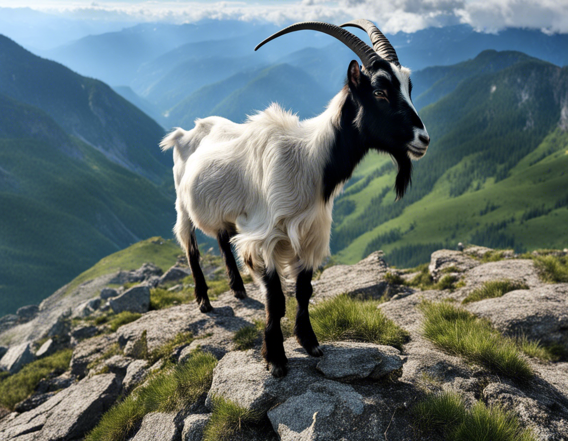 Las cabras son excelentes trepadoras
