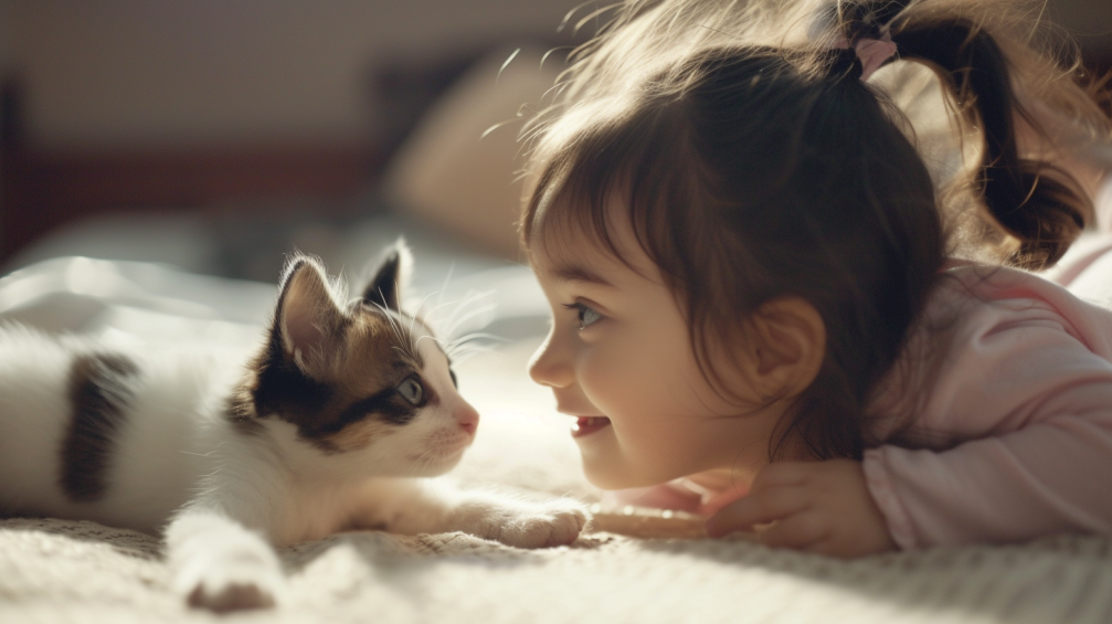 Las razas de gatos más indicadas para los niños