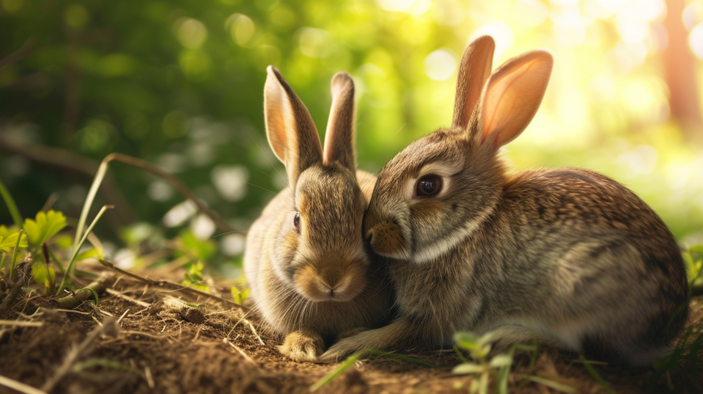 ¿Qué ocurre si dos conejos hermanos se aparean?