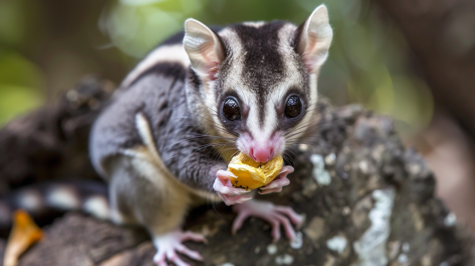 Qué no dar nunca de comer a un petauro del azúcar