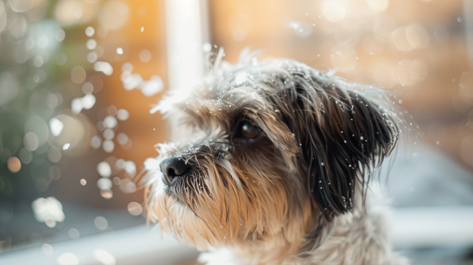 Caspa en perros: causas, remedios, tratamiento y prevención