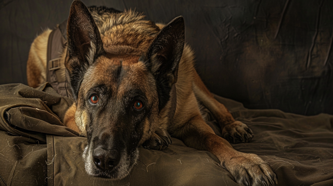 ¿Qué ocurre con los perros policía jubilados?