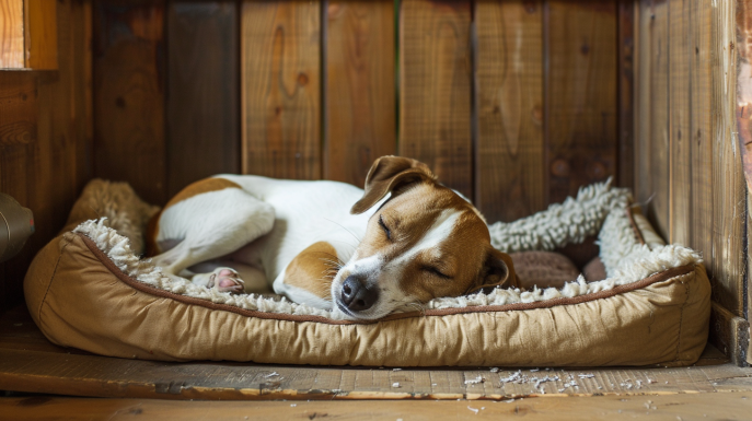 ¿Cómo acostumbrar al perro a dormir solo?