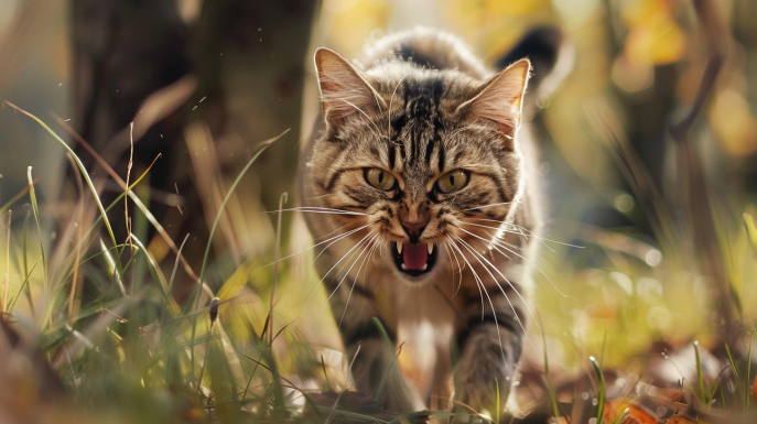 ¿Qué significa soñar que un gato te ataca?