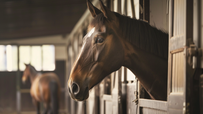 ¿Qué significa que el caballo asiente con la cabeza?