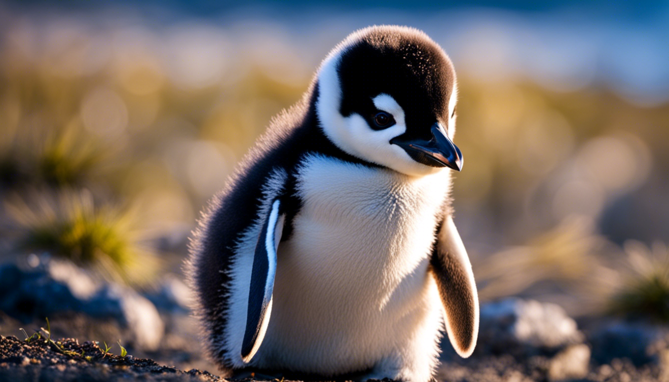 ¿Pueden nadar las crías de pingüino?