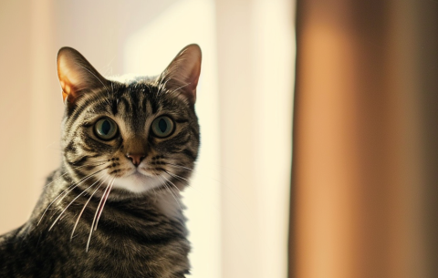 ¿Por qué mi gato me mira fijamente?