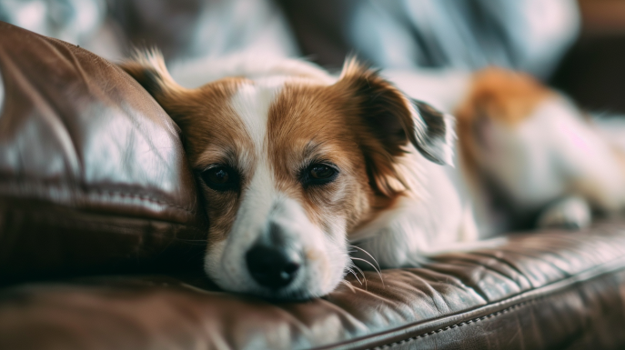 ¿Cómo relajar a un perro estresado?