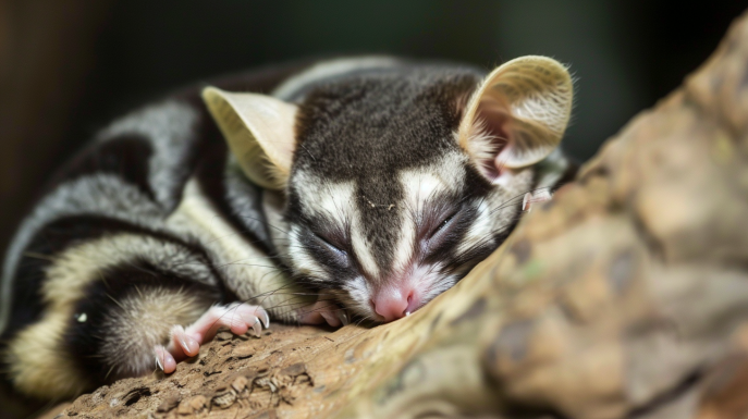 ¿Dónde duerme el petauro del azúcar?