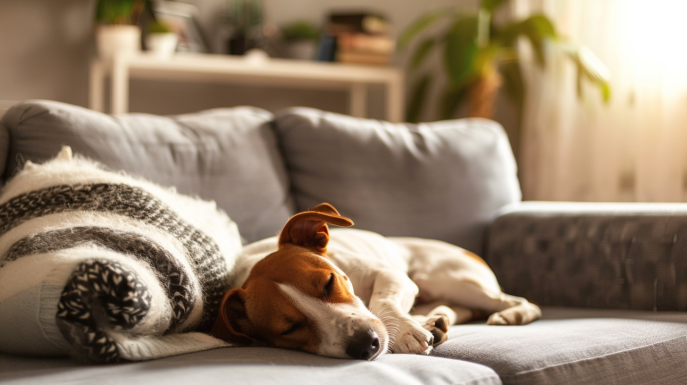 ¿Por qué el perro se va a dormir a otra habitación?