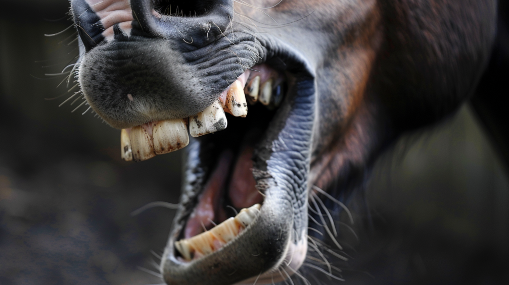 ¿Cuántos dientes tiene un caballo?