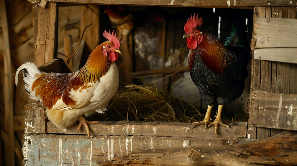 ¿Cuánto dura la relación entre un gallo y una gallina?