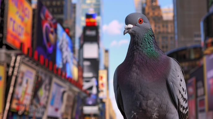 ¿Son inteligentes las palomas?