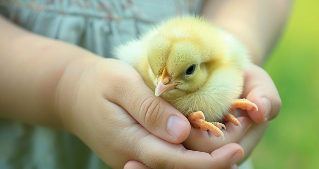 ¿Puedo tener un polluelo como mascota?