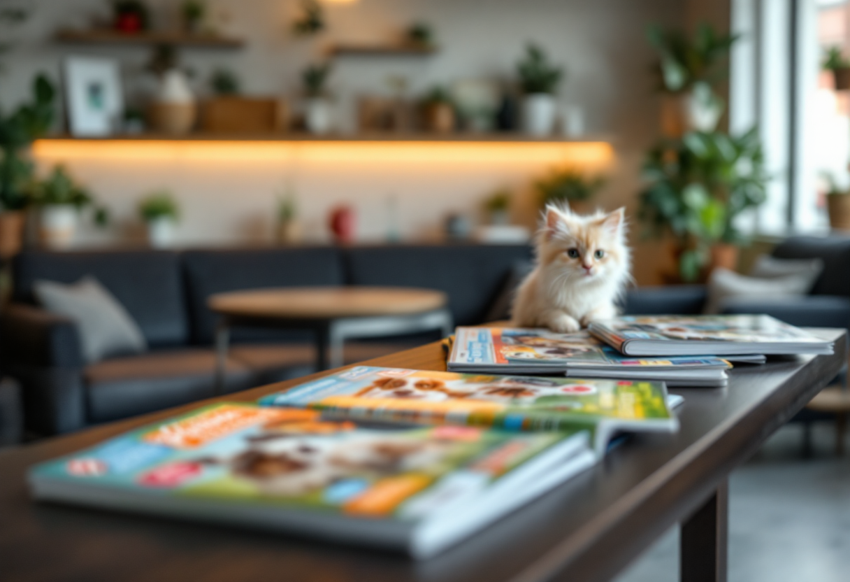Immagine della lettura multimedial della rivista PetFamily