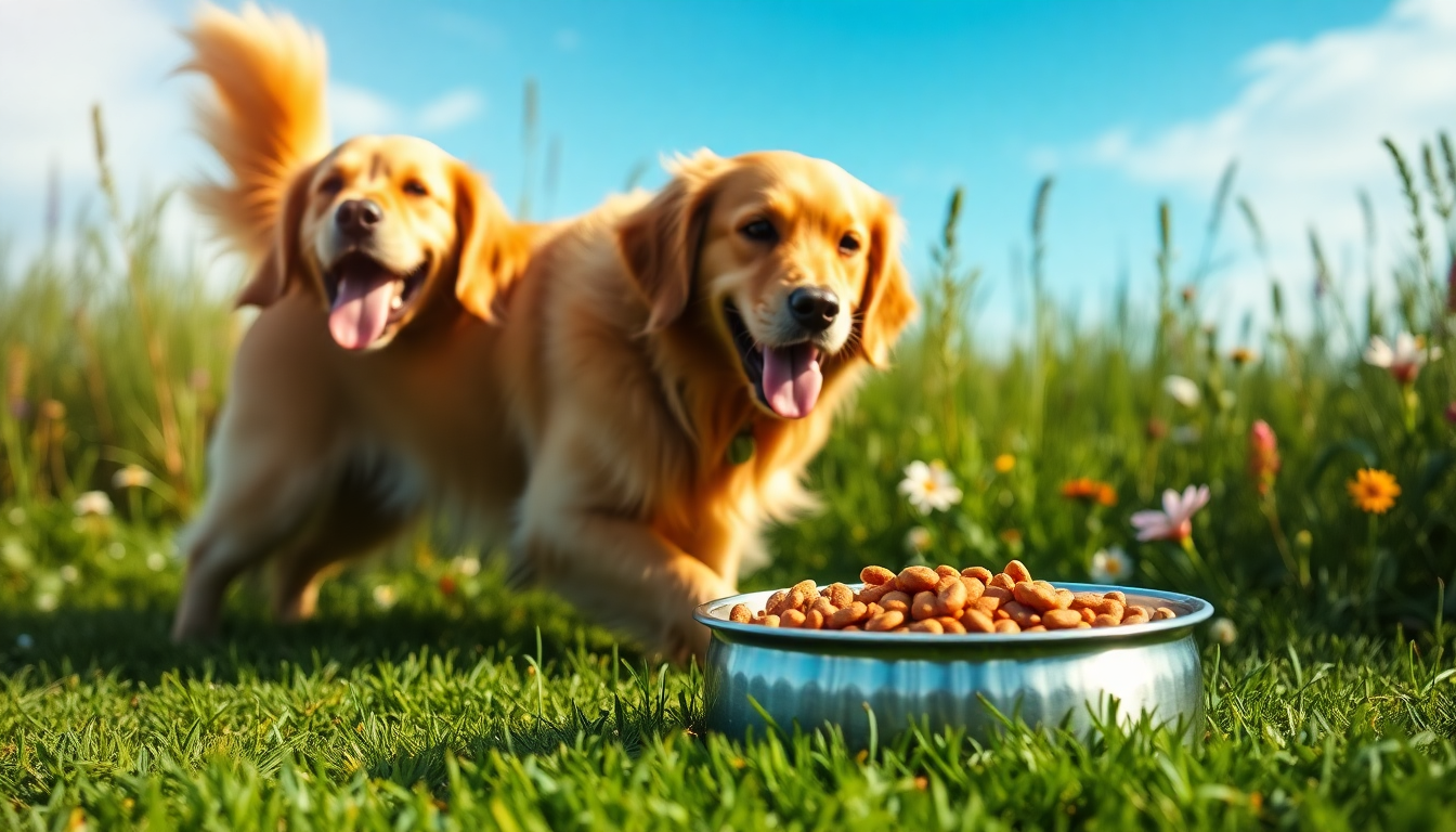 Alimentación adecuada para tu golden retriever