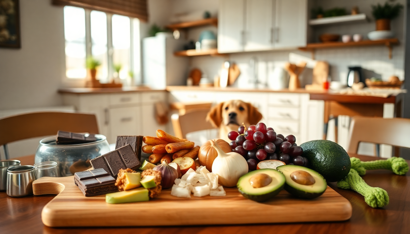 Alimentos peligrosos para la salud de tu perro
