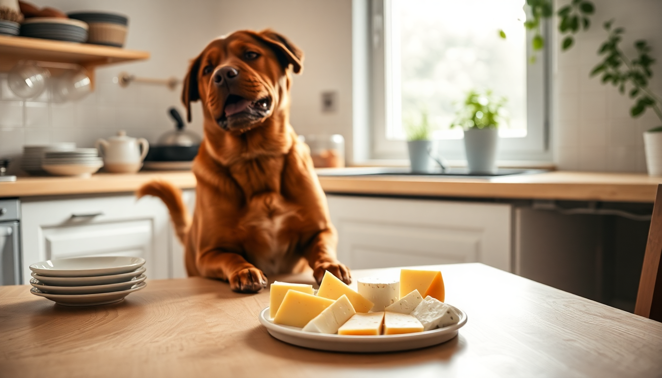 Aspectos a considerar sobre el queso para perros