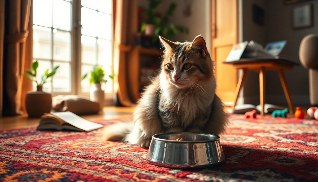 Causas y soluciones para la inapetencia en gatos