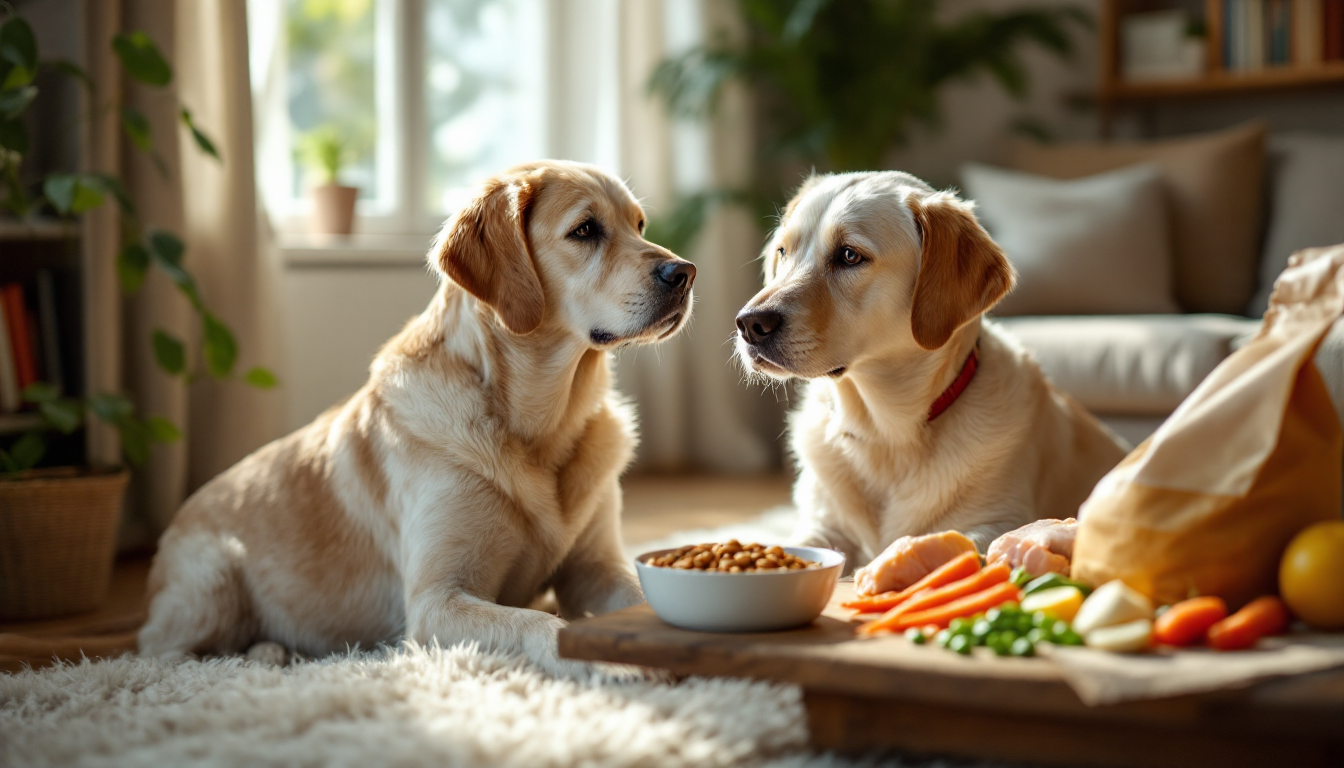 Cómo adaptar la dieta de tu perro senior para mejorar su salud y bienestar