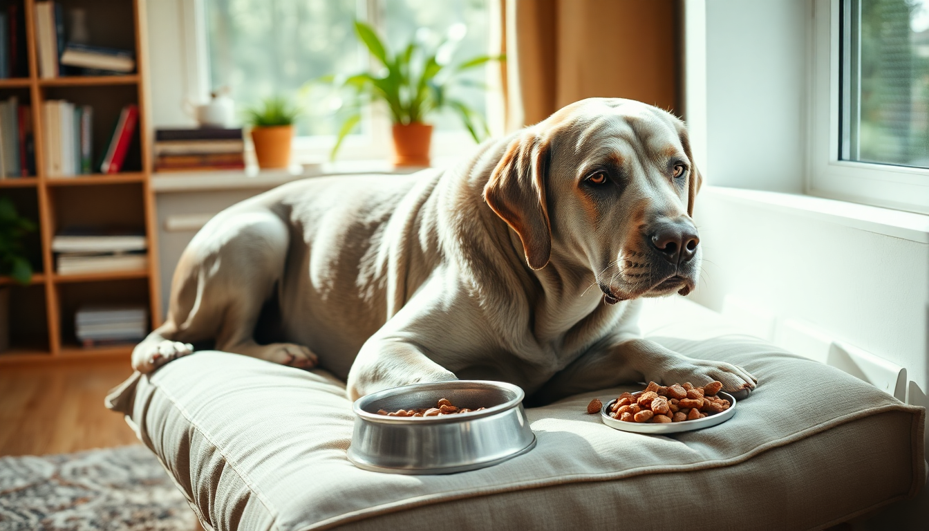 Cómo ayudar a tu perro anciano con la pérdida de apetito