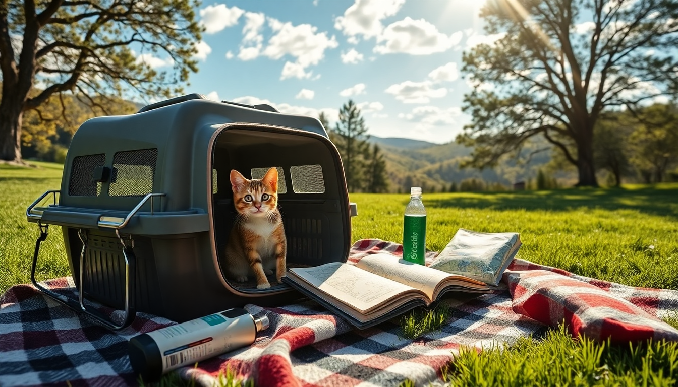 Cómo disfrutar de un viaje inolvidable con tu gato