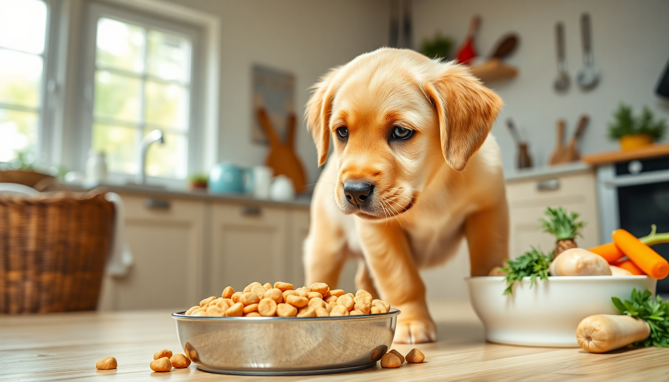 Cómo elegir el mejor alimento para el crecimiento saludable de tu cachorro