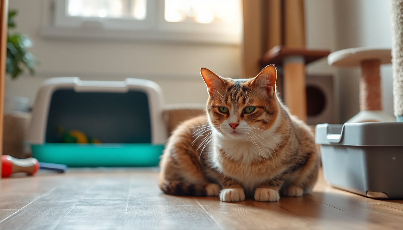 Cómo identificar y tratar el estreñimiento en tu gato