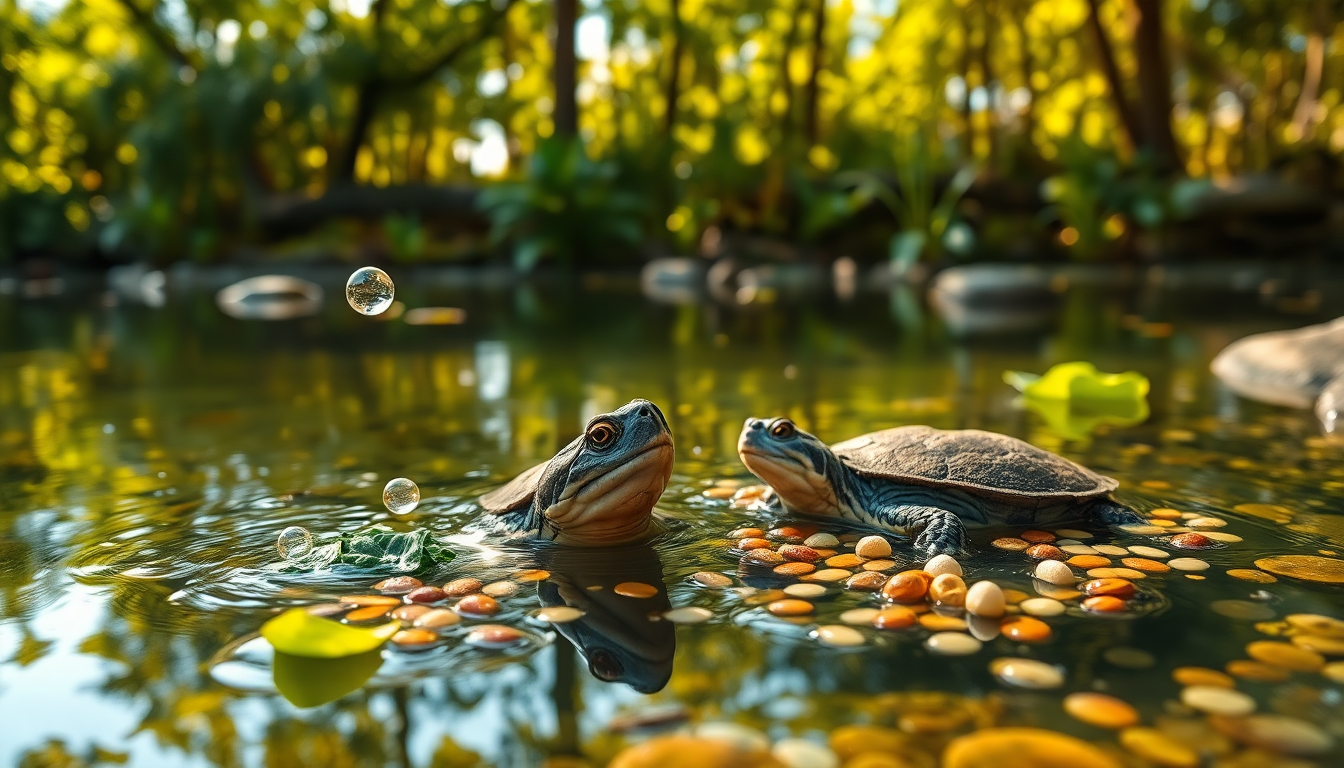 Cómo nutrir correctamente a tu tortuga acuática