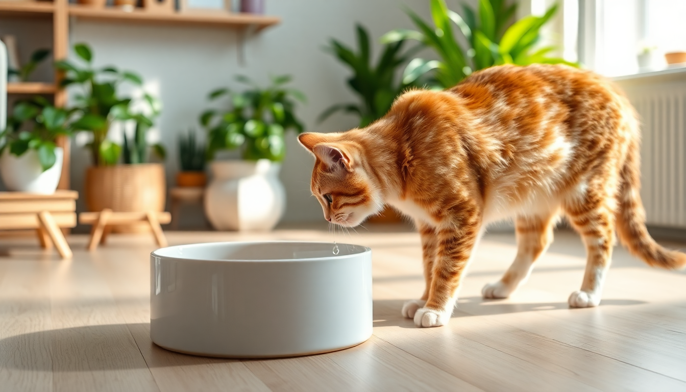 Descubre por qué tu gato bebe más agua y qué cuidados necesita