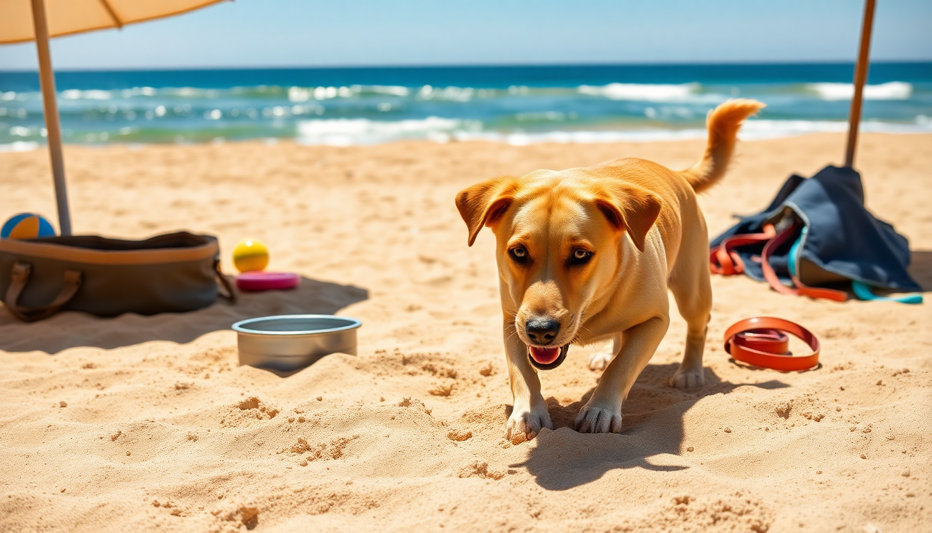 Guía completa para llevar a tu perro a la playa sin riesgos