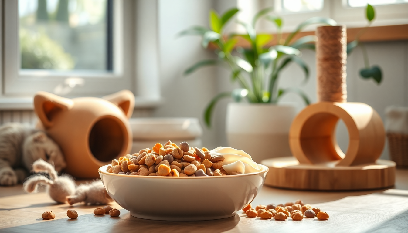 Guía completa sobre la alimentación mixta para gatos