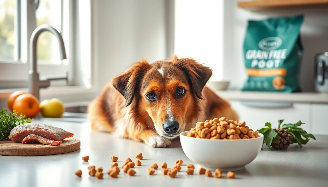La importancia de los piensos sin cereales para perros