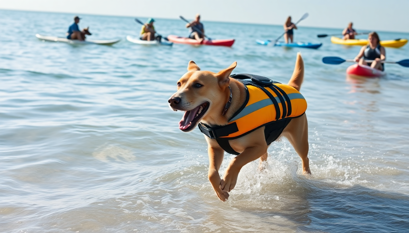 La importancia del chaleco salvavidas para perros en actividades acuáticas